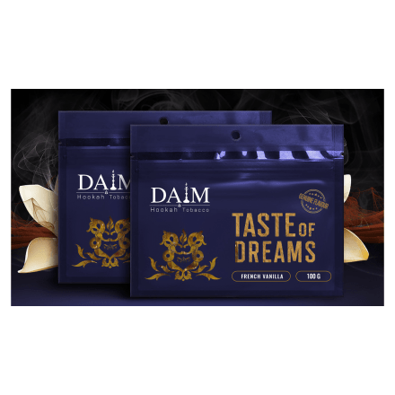 Табак Daim - French Vanilla (Французская Ваниль, 100 грамм) купить в Тюмени