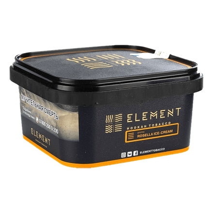 Табак Element Земля - Rosella Ice-Cream (Мороженое с Гибискусом, 200 грамм) купить в Тюмени