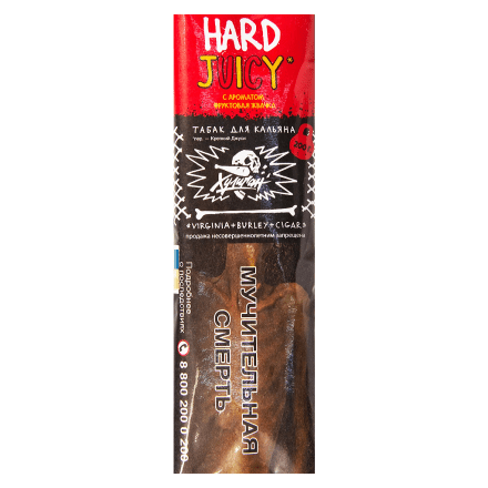 Табак Хулиган Hard - Juicy (Фруктовая Жвачка, 200 грамм) купить в Тюмени