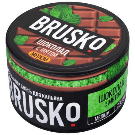 Смесь Brusko Medium - Шоколад с Мятой (250 грамм) купить в Тюмени