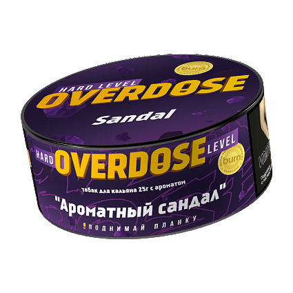 Табак Overdose - Sandal (Ароматный Сандал, 25 грамм) купить в Тюмени