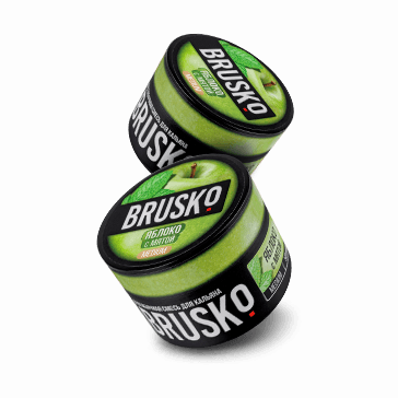 Смесь Brusko Medium - Яблоко с Мятой (250 грамм) купить в Тюмени