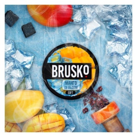 Смесь Brusko Strong - Манго со Льдом (250 грамм) купить в Тюмени