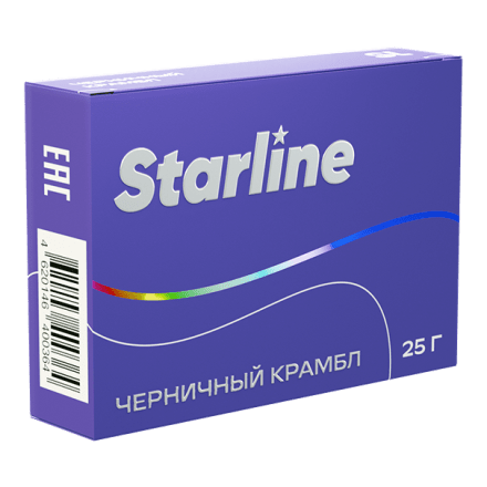 Табак Starline - Черничный Крамбл (25 грамм) купить в Тюмени