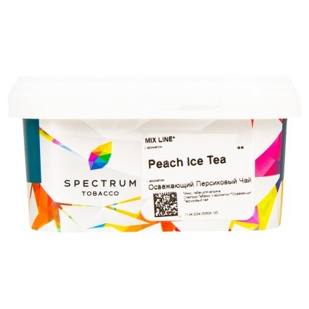 Табак Spectrum Mix Line - Peach Ice Tea (Освежающий Персиковый Чай, 200 грамм) купить в Тюмени