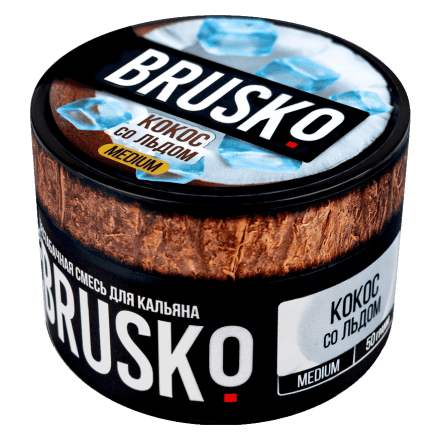 Смесь Brusko Medium - Кокос со Льдом (50 грамм) купить в Тюмени