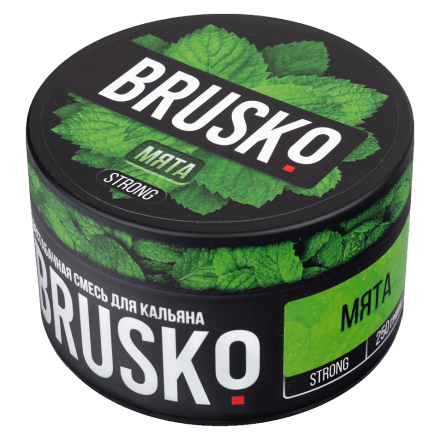 Смесь Brusko Strong - Мята (250 грамм) купить в Тюмени
