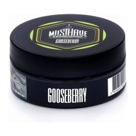 Табак Must Have - Gooseberry (Крыжовник, 125 грамм) купить в Тюмени
