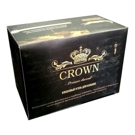 Уголь Crown (22 мм, 24 кубика) купить в Тюмени