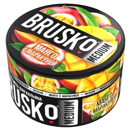 Смесь Brusko Medium - Манго с Маракуйей (250 грамм) купить в Тюмени