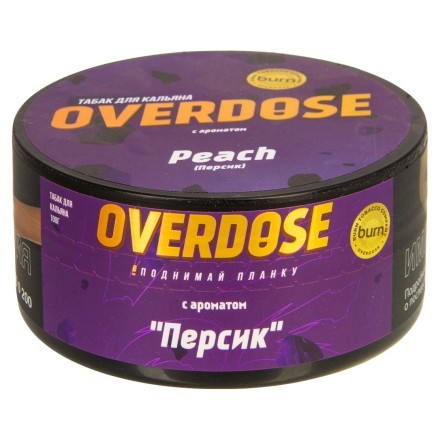 Табак Overdose - Peach (Персик, 100 грамм) купить в Тюмени