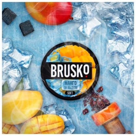 Смесь Brusko Medium - Манго со Льдом (50 грамм) купить в Тюмени