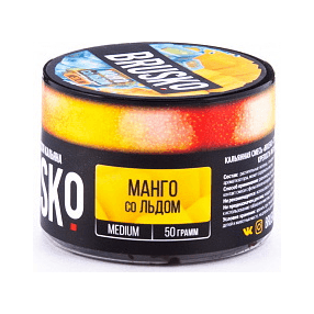 Смесь Brusko Medium - Манго со Льдом (50 грамм) купить в Тюмени