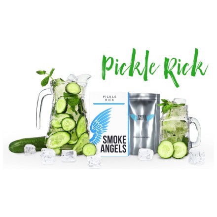 Табак Smoke Angels - Pickle Rick (Рик Огурчик, 100 грамм) купить в Тюмени
