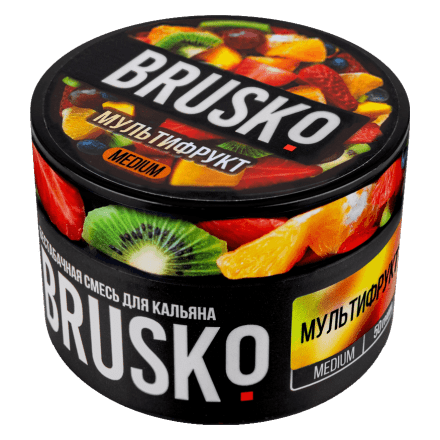 Смесь Brusko Medium - Мультифрукт (50 грамм) купить в Тюмени
