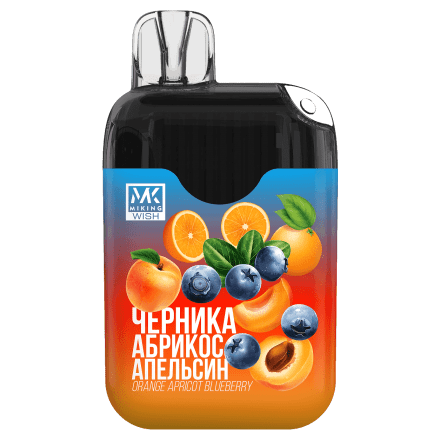 MIKING - Черника Абрикос Апельсин (Orange Apricot Blueberry, 6000 затяжек) купить в Тюмени