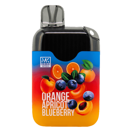 MIKING - Черника Абрикос Апельсин (Orange Apricot Blueberry, 6000 затяжек) купить в Тюмени
