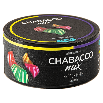 Смесь Chabacco MIX MEDIUM - Sour Jelly (Кислое Желе, 25 грамм) купить в Тюмени