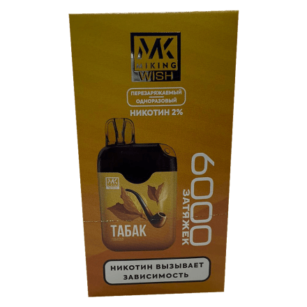 MIKING - Табак (Tobacco, 6000 затяжек) купить в Тюмени