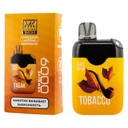 MIKING - Табак (Tobacco, 6000 затяжек) купить в Тюмени