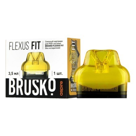 Сменный картридж Brusko - Flexus Fit (3.5 мл, Жёлтый, 1 шт.) купить в Тюмени