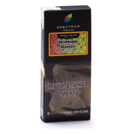Табак Spectrum Hard - Morning Mango (Овсянка с Манго, 100 грамм) купить в Тюмени