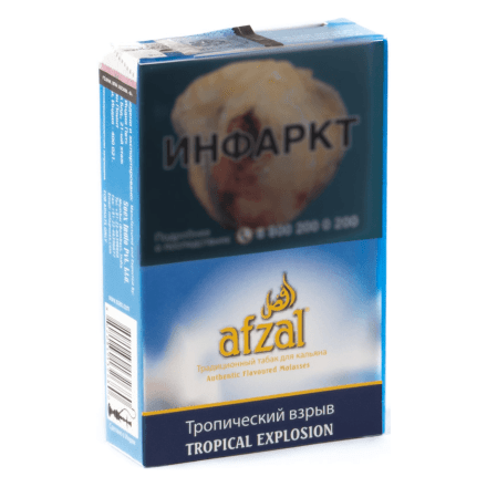 Табак Afzal - Tropical Explosion (Тропический Взрыв, 40 грамм) купить в Тюмени