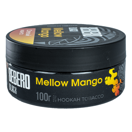 Табак Sebero Black - Mellow Mango (Спелый Манго, 100 грамм) купить в Тюмени