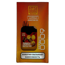 MIKING - Лимон Маракуйя (Lemon Maracuja, 6000 затяжек)