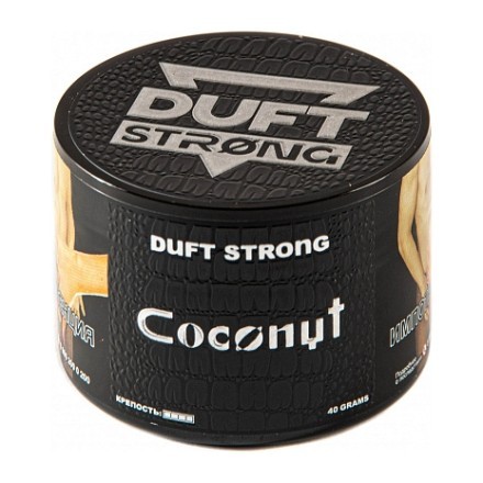 Табак Duft Strong - Coconut (Кокос, 40 грамм) купить в Тюмени