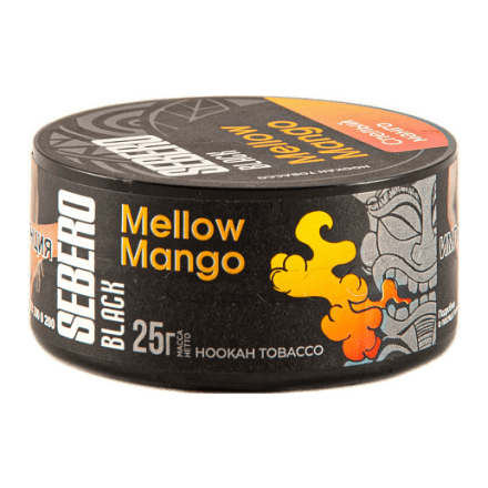 Табак Sebero Black - Mellow Mango (Спелый Манго, 25 грамм) купить в Тюмени