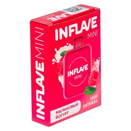 INFLAVE MINI - Малиновый Йогурт (1000 затяжек) купить в Тюмени