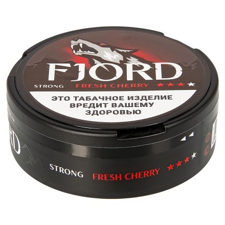 Табак жевательный FJORD Strong - Fresh Cherry (13 грамм) купить в Тюмени