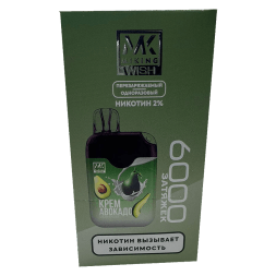 MIKING - Крем Авокадо (Cream Avocado, 6000 затяжек)