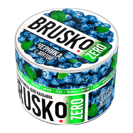 Смесь Brusko Zero - Черника с Мятой (250 грамм) купить в Тюмени