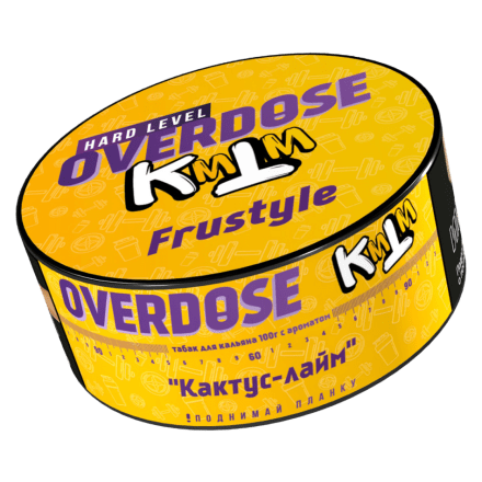 Табак Overdose - Frustyle (Кактус-Лайм, 100 грамм) купить в Тюмени