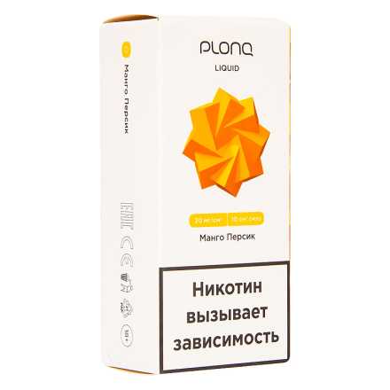 Жидкость PLONQ - Манго Персик (10 мл, 2 мг) купить в Тюмени