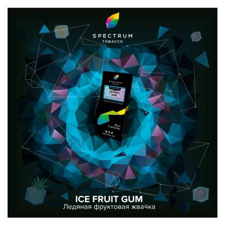 Табак Spectrum Hard - Ice Fruit Gum (Ледяная Фруктовая Жвачка, 25 грамм) купить в Тюмени
