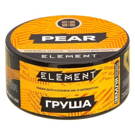 Табак Element Земля - Pear NEW (Груша, 25 грамм) купить в Тюмени