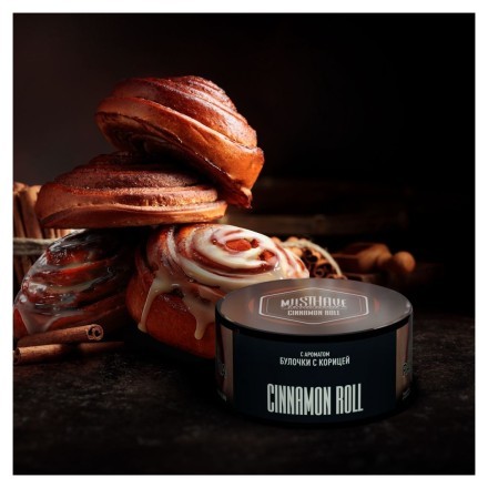 Табак Must Have - Cinnamon Roll (Булочка с Корицей, 25 грамм) купить в Тюмени