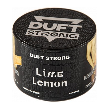 Табак Duft Strong - Lime Lemon (Лайм и Лимон, 40 грамм) купить в Тюмени