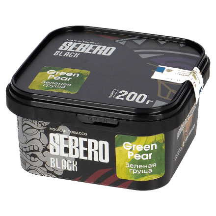 Табак Sebero Black - Green Pear (Зелёная Груша, 200 грамм) купить в Тюмени