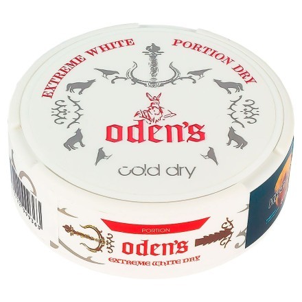 Табак жевательный ODENS - Cold Extreme White Dry (16 грамм) купить в Тюмени