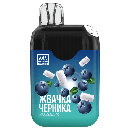 MIKING - Жвачка Черника (Gum Blueberry, 6000 затяжек) купить в Тюмени