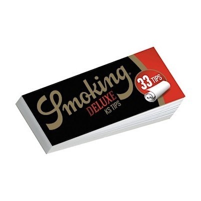 Фильтры Бумажные для самокруток Smoking - KS Deluxe Filter-Tips (33 штуки, 15x6 мм) купить в Тюмени