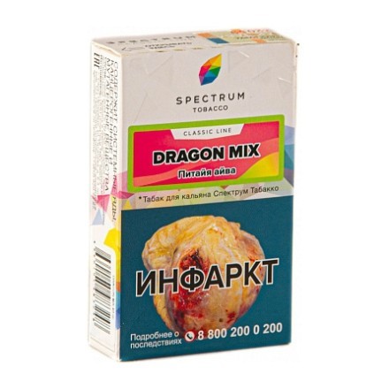 Табак Spectrum - Dragon Mix (Питайя Айва, 40 грамм) купить в Тюмени