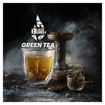 Табак BlackBurn - Green Tea (Зеленый Чай, 100 грамм) купить в Тюмени