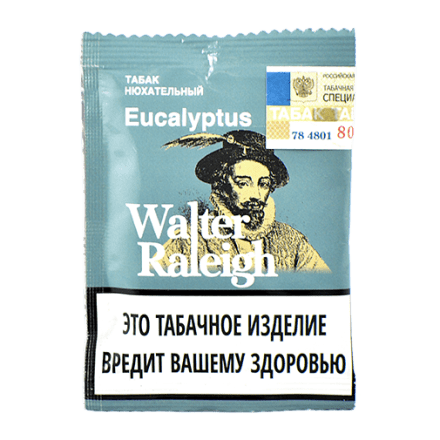 Нюхательный табак Walter Raleigh - Eucalyptus (Эвкалипт, пакет 10 грамм) купить в Тюмени