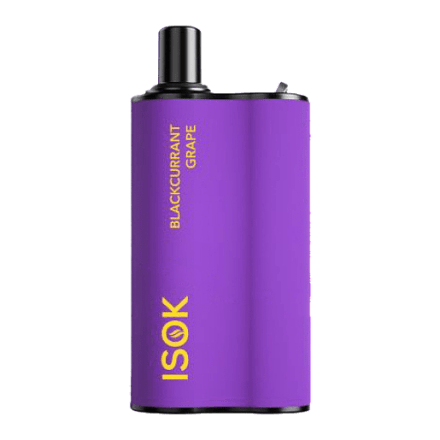 ISOK BOXX - Чёрная Смородина Виноград (BlackCurrant Grape, 5500 затяжек) купить в Тюмени