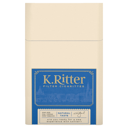 Сигариты K.Ritter - Natural Taste KingSize (Натуральный, 20 штук) купить в Тюмени